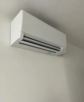 Ceiling units installed