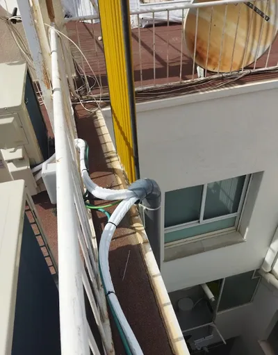Air conditioning filter inspection