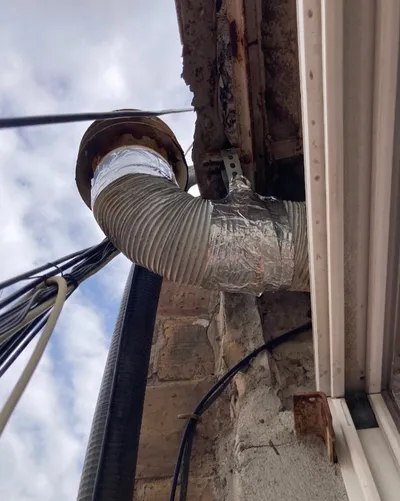 Climate control installation in a home